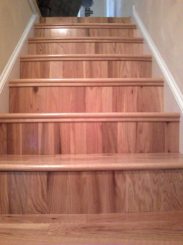  Custom stair flooring! 
