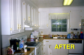  ...a brighter, updated look and feel! A simple strip and refinish was all that it took! 