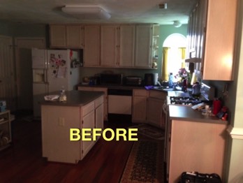  A kitchen before Bob's remodeling magic... 